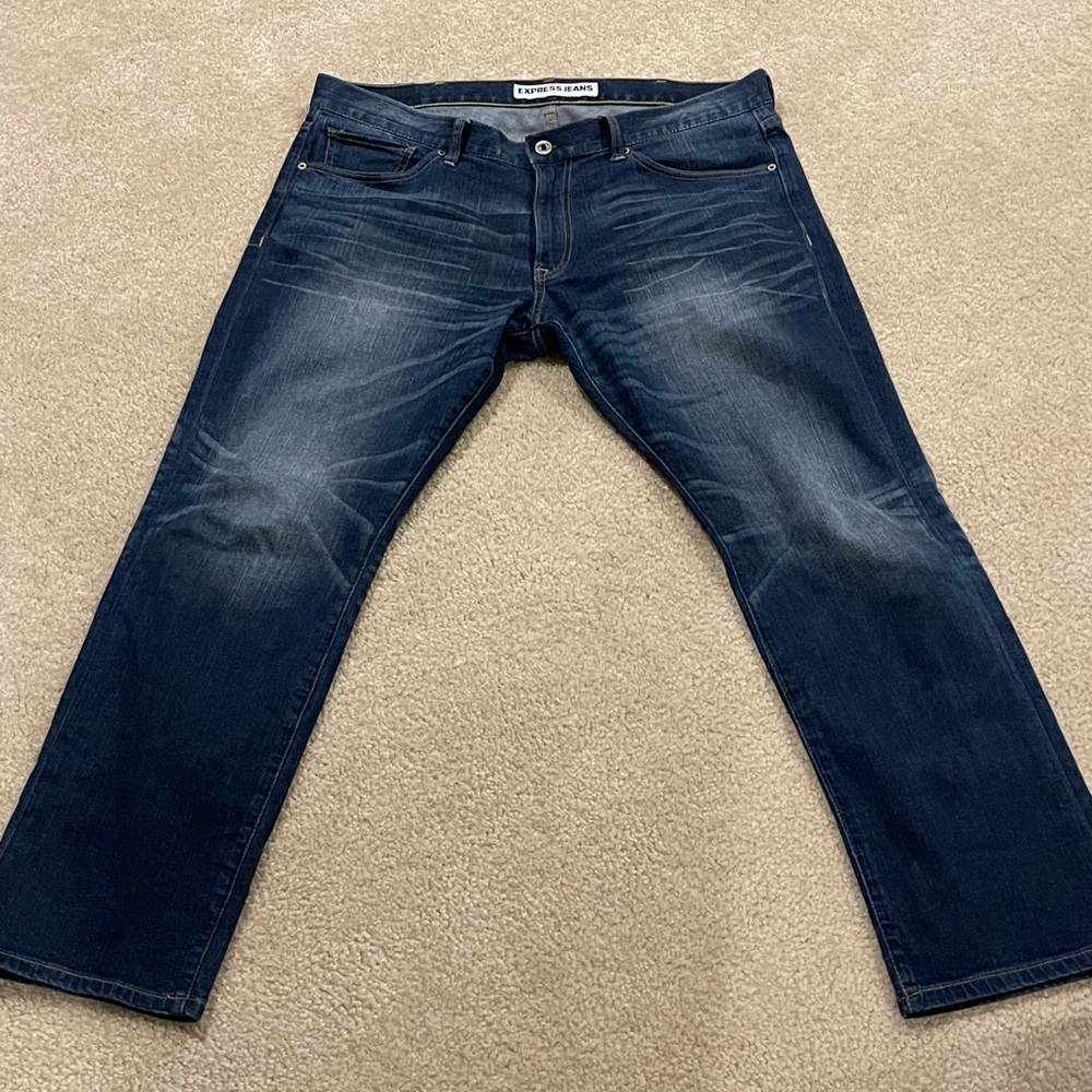 Express Slim straight jeans